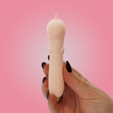 Unihorn Heart Throb Coral USB Rechargeable Vibrating Bullet 4 Inches BULLETS